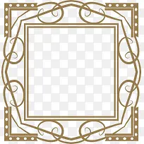 唯美棕色边框-空若网 唯美棕色边框-空若网
