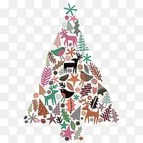 卡通圣诞树-空若网 卡通圣诞树-空若网