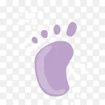 脚印脚丫矢量卡通手绘素材-空若网 脚印脚丫矢量卡通手绘素材-空若网