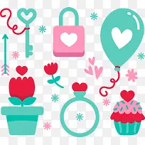 小清新爱情装饰-空若网 小清新爱情装饰-空若网