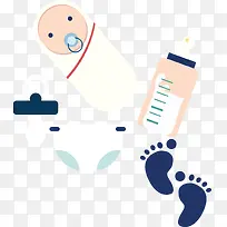 �ֻ�ĸӤ��Ʒ�廭װ��ͼ��-������