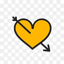 一箭穿心图标-空若网 一箭穿心图标-空若网