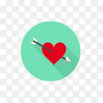 一箭穿心矢量图-空若网 一箭穿心矢量图-空若网