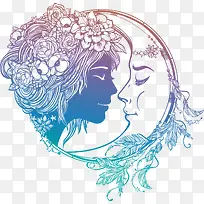 创意人物头像-空若网 创意人物头像-空若网