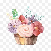 水彩画花卉-空若网 水彩画花卉-空若网