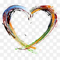 笔刷爱心-空若网 笔刷爱心-空若网