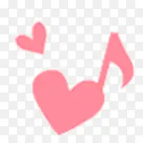 爱心音符-空若网 爱心音符-空若网