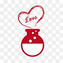 浪漫笔刷爱心图片-空若网 浪漫笔刷爱心图片-空若网