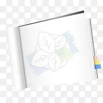 白色商务画本书写本-空若网 白色商务画本书写本-空若网