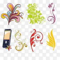 矢量创意翅膀-空若网 矢量创意翅膀-空若网