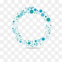 蓝色圆点边框-空若网 蓝色圆点边框-空若网