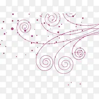 紫色线条花纹-空若网 紫色线条花纹-空若网