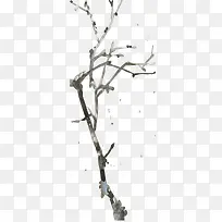 水墨画树枝-空若网 水墨画树枝-空若网