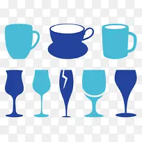 蓝色杯子-空若网 蓝色杯子-空若网