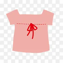 粉色手绘的上衣素材-空若网 粉色手绘的上衣素材-空若网
