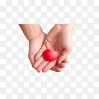 写实手托爱心手型手势装饰图案-空若网 写实手托爱心手型手势装饰图案-空若网