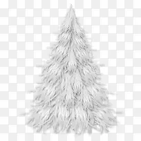 白色圣诞树-空若网 白色圣诞树-空若网