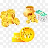 金币钱币矢量素材金钱-空若网 金币钱币矢量素材金钱-空若网