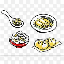 食物矢量素材-空若网 食物矢量素材-空若网