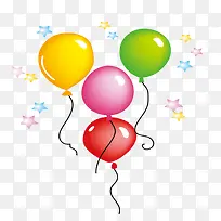彩色气球-空若网 彩色气球-空若网