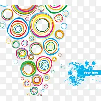 缤纷多彩时尚设计元素-空若网 缤纷多彩时尚设计元素-空若网