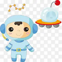 宇航员飞行器航天航空科技矢量素-空若网 宇航员飞行器航天航空科技矢量素-空若网