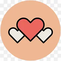 可爱卡通图标爱心卡通-空若网 可爱卡通图标爱心卡通-空若网
