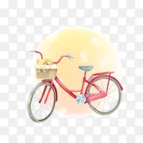 自行车卡通矢量素材-空若网 自行车卡通矢量素材-空若网