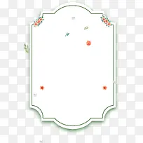 春季树叶花边边框-空若网 春季树叶花边边框-空若网