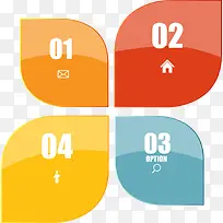 彩色四叶草标签-空若网 彩色四叶草标签-空若网