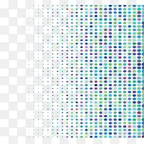 蓝绿色卡通波点花纹-空若网 蓝绿色卡通波点花纹-空若网