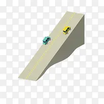 在高坡上走着的车辆-空若网 在高坡上走着的车辆-空若网