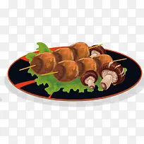 手绘创意卡通麻辣烫-空若网 手绘创意卡通麻辣烫-空若网