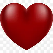 唯美红色爱心-空若网 唯美红色爱心-空若网