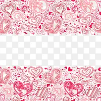 矢量创意手绘爱心素材-空若网 矢量创意手绘爱心素材-空若网