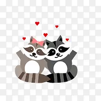 卡通可爱小动物装饰设计动物头像-空若网 卡通可爱小动物装饰设计动物头像-空若网