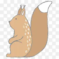 卡通可爱小动物装饰动物头像狐狸-空若网 卡通可爱小动物装饰动物头像狐狸-空若网