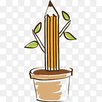 卡通画笔矢量-空若网 卡通画笔矢量-空若网