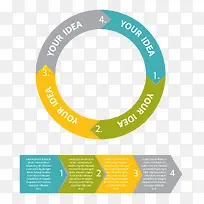 ppt素材圆形分级矢量-空若网 ppt素材圆形分级矢量-空若网
