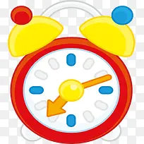 矢量卡通闹钟素材-空若网 矢量卡通闹钟素材-空若网