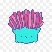 手绘珊瑚-空若网 手绘珊瑚-空若网
