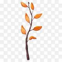 可爱小清新装饰海报装饰树枝-空若网 可爱小清新装饰海报装饰树枝-空若网