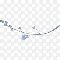 水彩树枝-空若网 水彩树枝-空若网