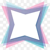 彩色不规则图形边框-空若网 彩色不规则图形边框-空若网