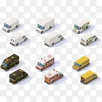 卡通手绘交通运输工具-空若网 卡通手绘交通运输工具-空若网