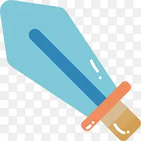 矢量图宝石蓝宝剑-空若网 矢量图宝石蓝宝剑-空若网