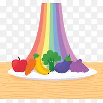 桌子上的健康食物-空若网 桌子上的健康食物-空若网