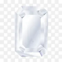 矢量白色水晶png图-空若网 矢量白色水晶png图-空若网