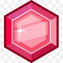 红色矢量宝石png图-空若网 红色矢量宝石png图-空若网