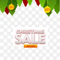 圣诞促销banner矢量素材-空若网 圣诞促销banner矢量素材-空若网